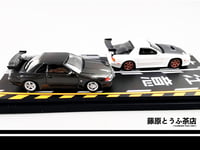 Image 4 of 1:64 Mazda FC RX7 & Nissan R32 GTR Diecast Model Car