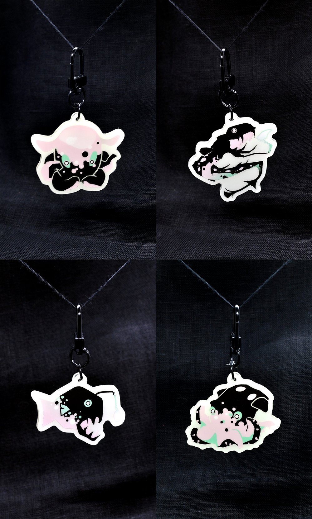 Anglerfish | Acrylic Keycharm