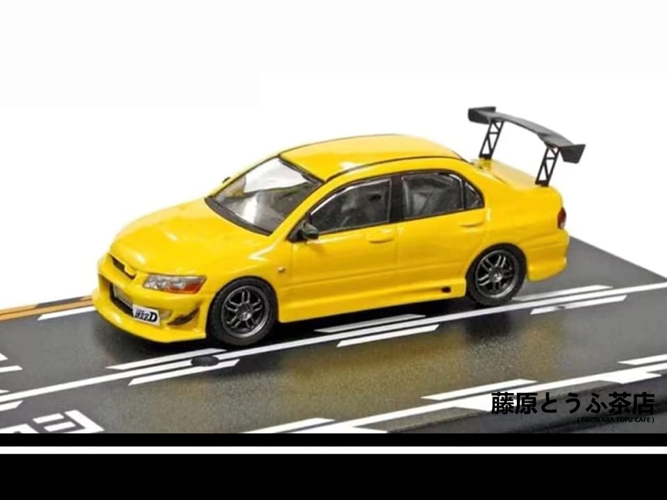 1:64 Mitsubishi Evo7 & Mazda Mx5 Miata Diecast Model Car