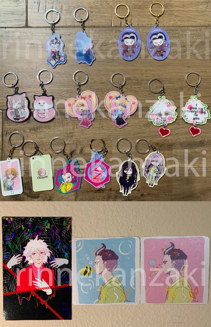 Image of Danganronpa Prints and Charms