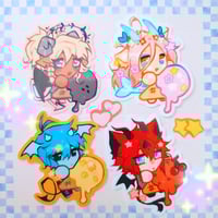 Image 1 of icecream chibi sticker commissions 