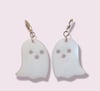 Resin Ghost Earrings (B)