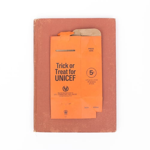 Image of Vintage Halloween UNICEF Collection Box
