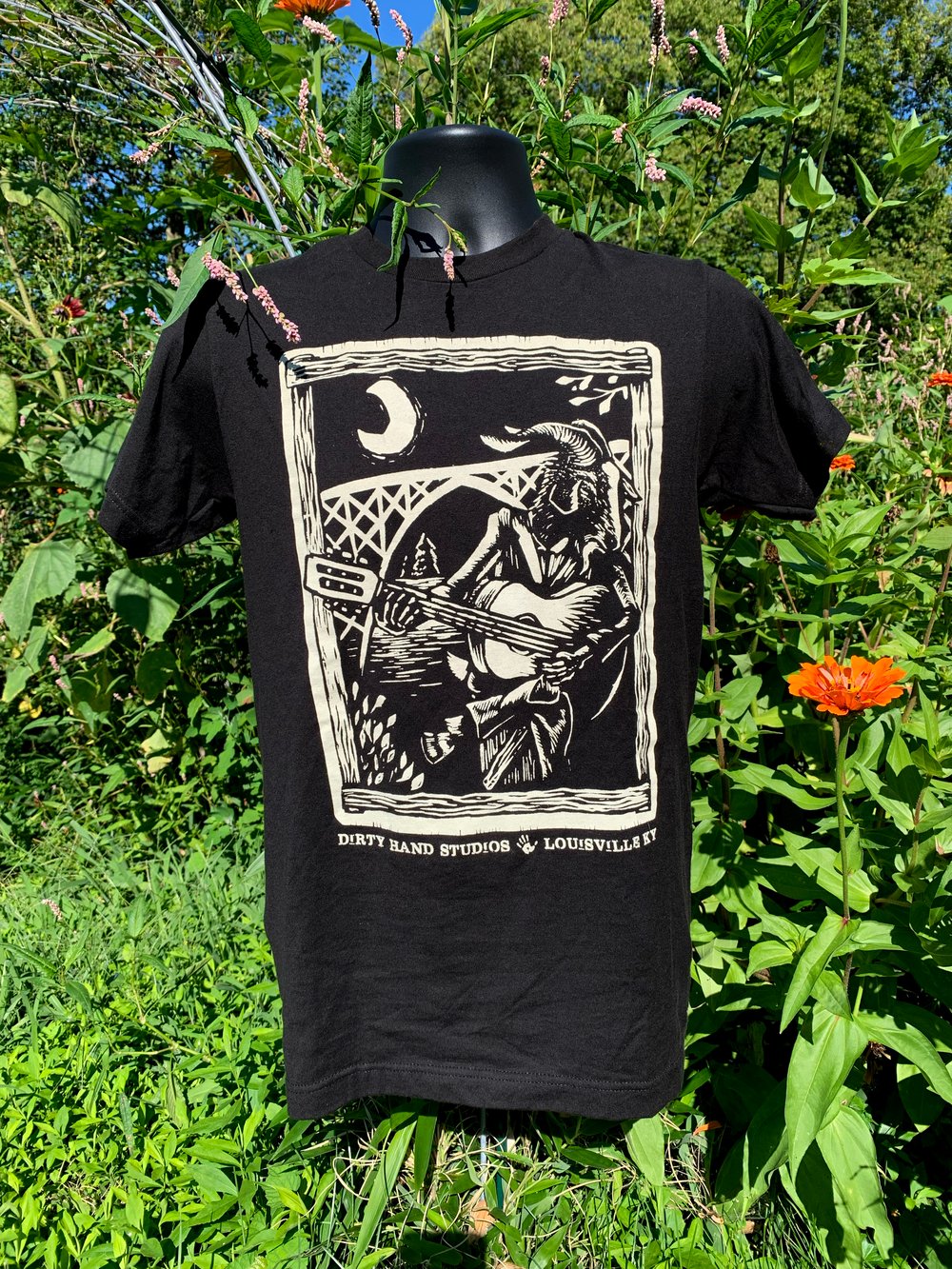 Image of Goatman shirt.