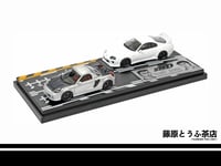 Image 1 of 1:64 Toyota MRS & Toyota Supra Diecast Model Car