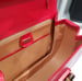 Image of Vtg. Gucci Large Red Leather 2 Way Top Handle Bag 