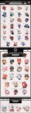 Arknights Charms 2.0"