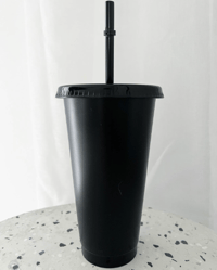 Image 1 of Blank Cold Cup Tumbler - Black
