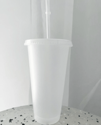 Image 1 of Blank Cold Cup Tumbler - Clear