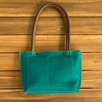 Image 3 of Bolso tote verde