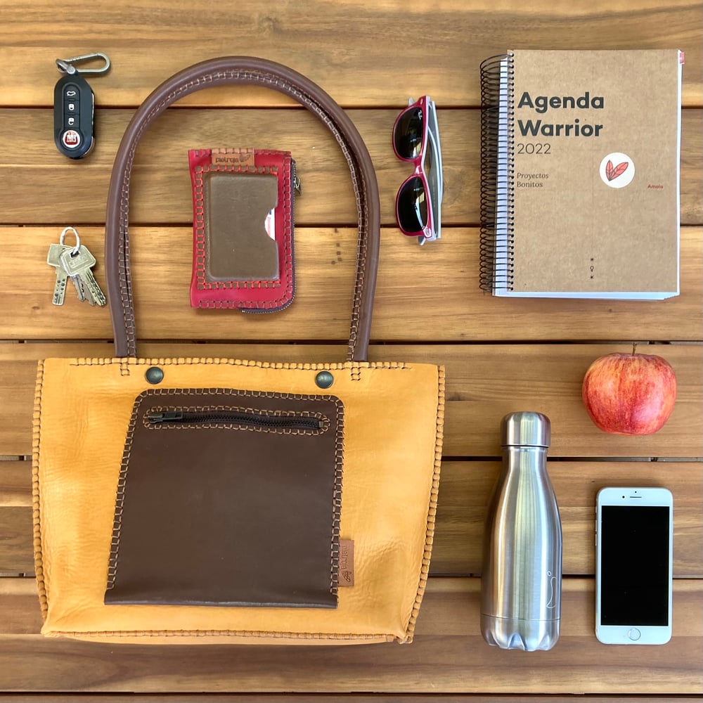 Image of Bolso tote camel