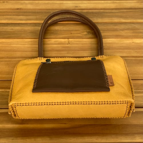 Image of Bolso tote camel