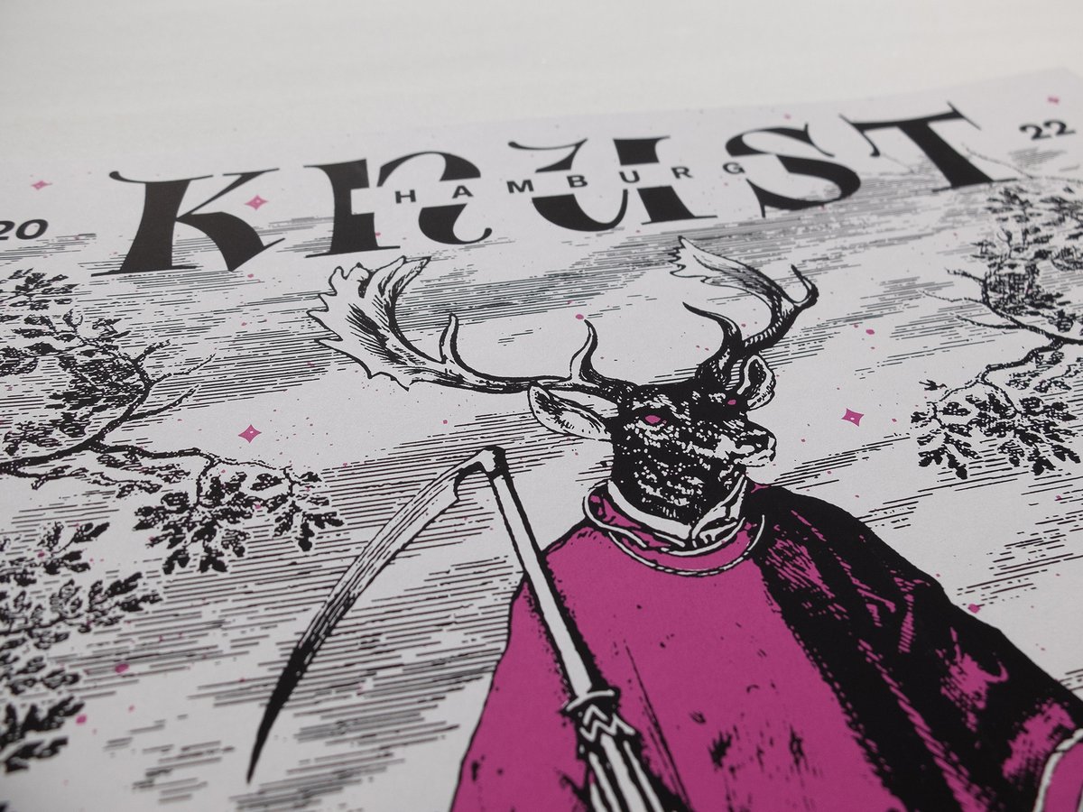 Knust Hamburg / Screen Print