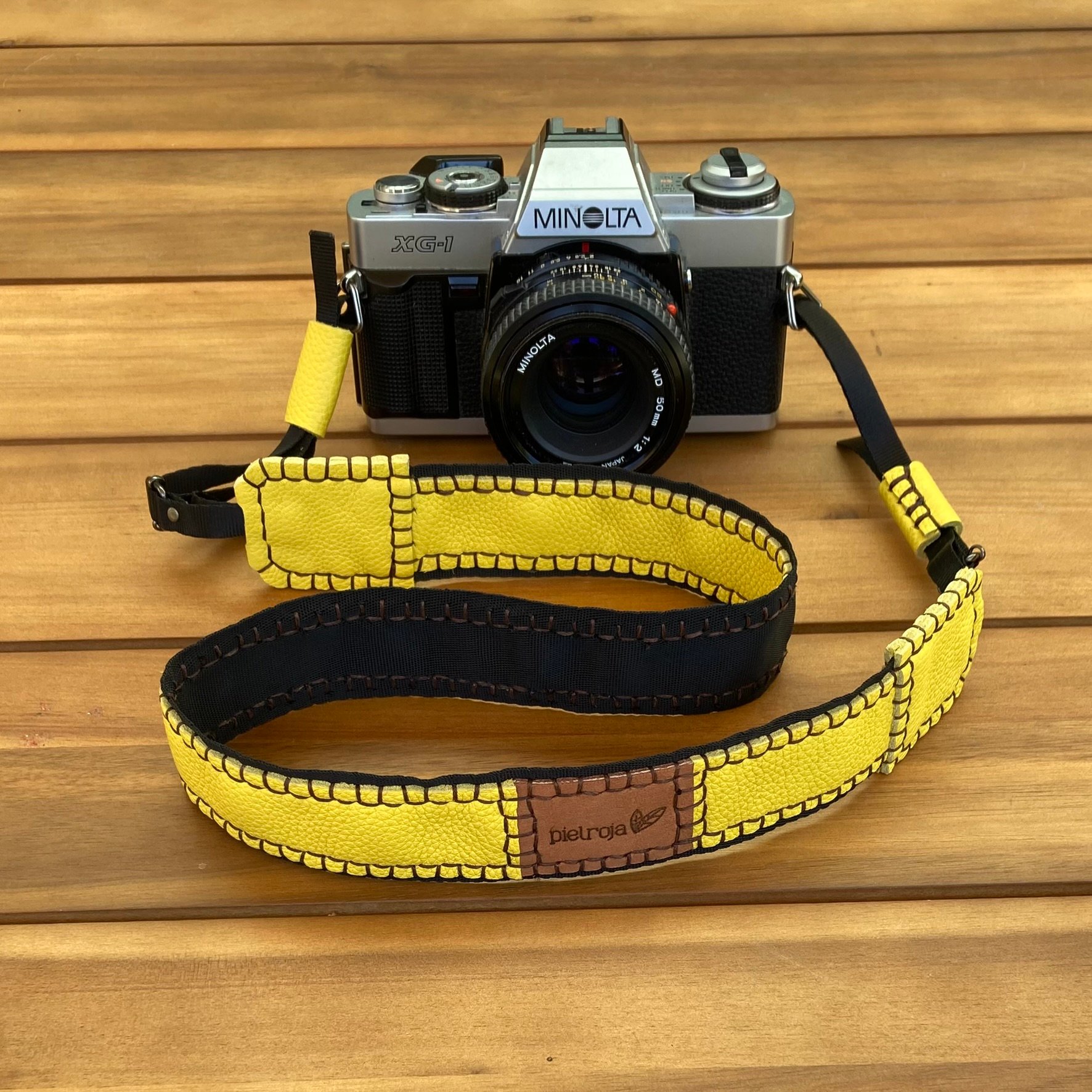 Correa de piel personalizada para cámara, correa de cámara con texto  personalizado para tu amigo fotógrafo, aplicada a cualquier cámara, Naranja