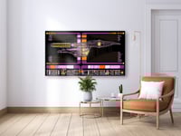 Image 1 of USS Enterprise 1701-C (modern color) Large Panel Print