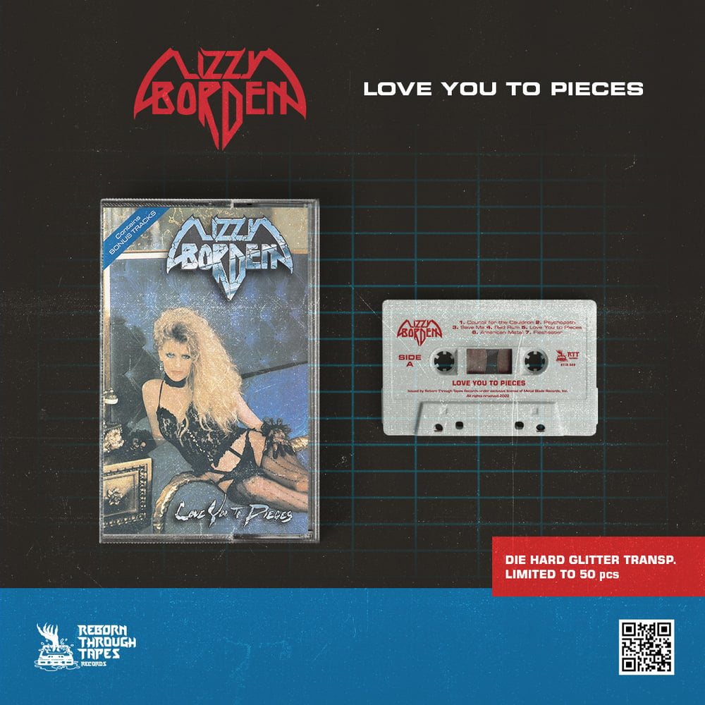 LIZZY BORDEN "LOVE YOU TO PIECES" Tape