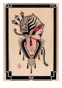 DECO WARRIOR GIRL