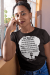 DEAR  BLACK GIRL YOUR HAIR IS PERFECT / Black tee