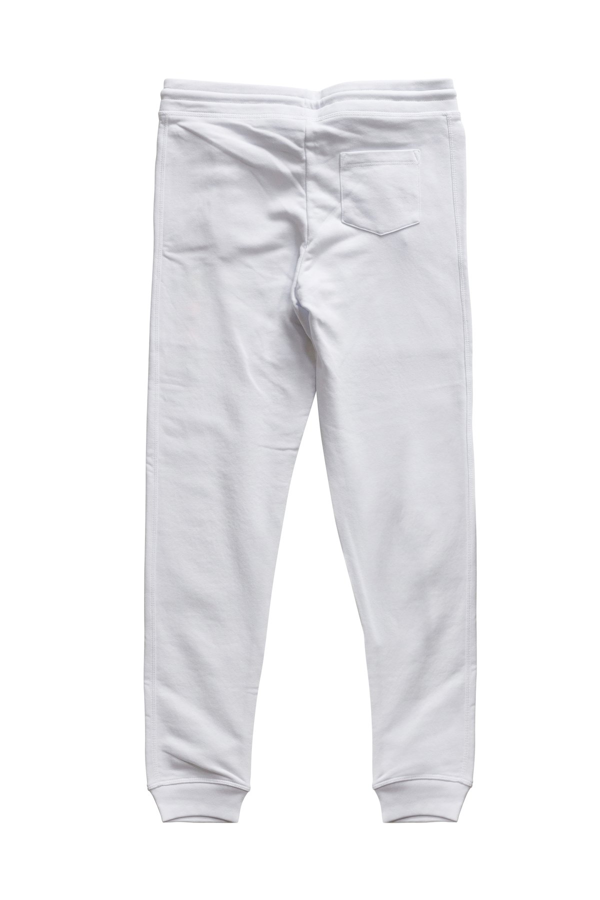 Image of White  Organic Cotton Joggers