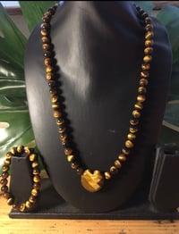 Image 1 of Crystal Necklace Bracelet Set (2)