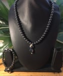 Crystal Necklace Bracelet Set (2)