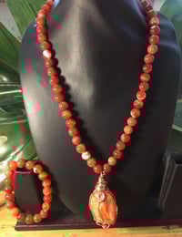 Image 3 of Crystal Necklace Bracelet Set (2)