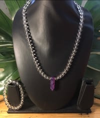 Image 5 of Crystal Necklace Bracelet Set (2)