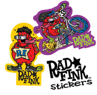 Image 1 of RAD FINK STICKERS