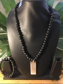 Crystal Necklace Bracelet Set (3) 