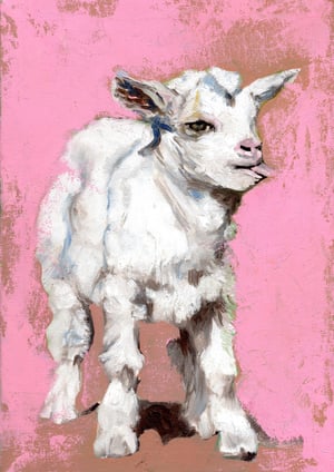 Image of "Goat Lad" - Original Painting 