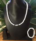 Crystal Necklace Bracelet Set (4)