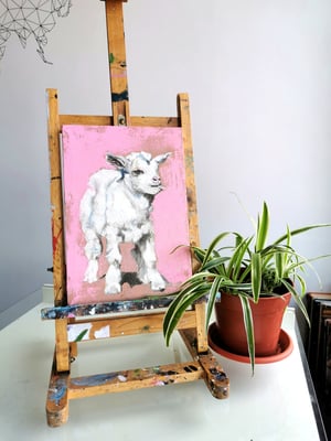 Image of "Goat Lad" - Original Painting 