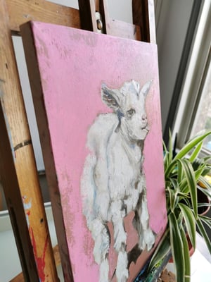 Image of "Goat Lad" - Original Painting 