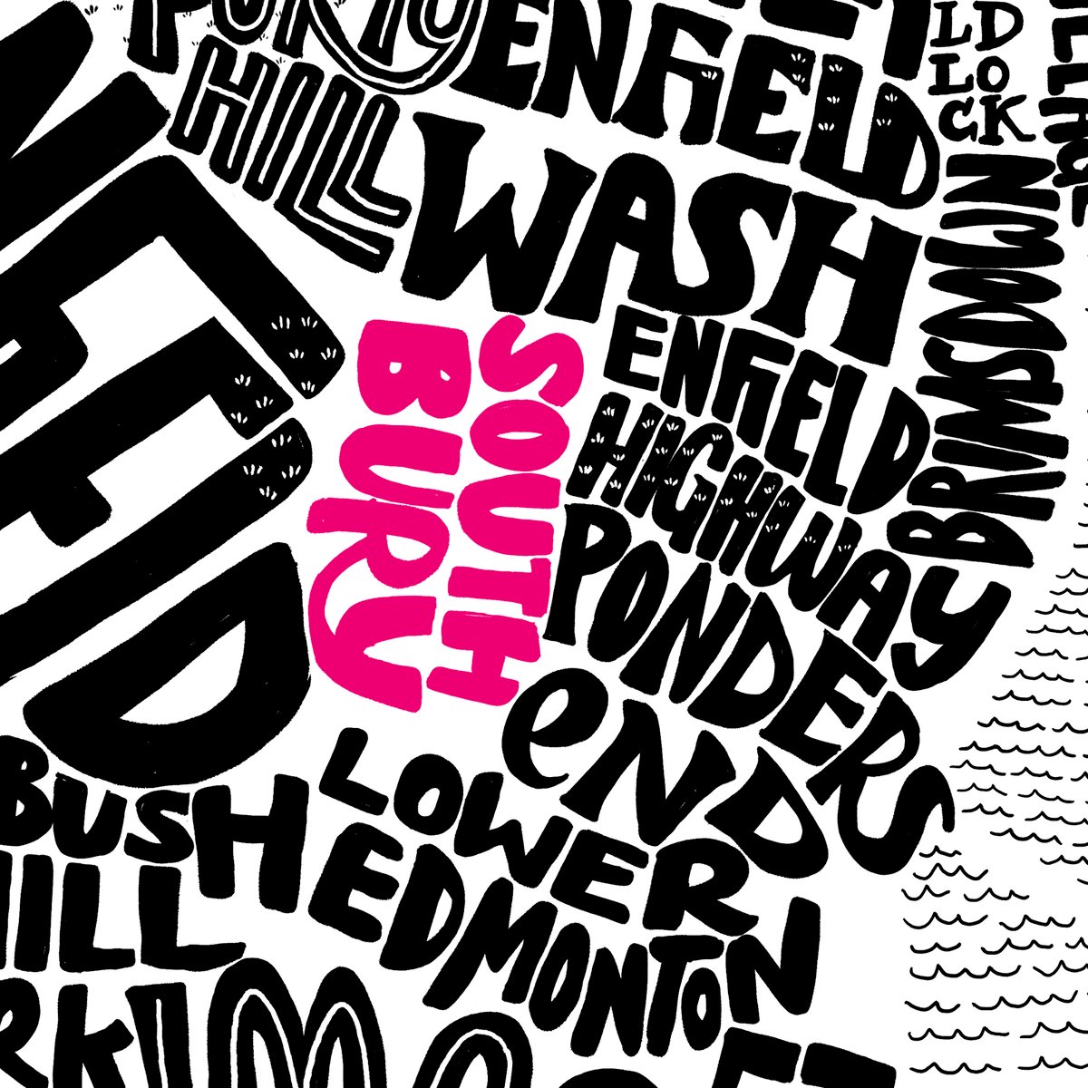 London Borough of Enfield Districts Type Map Me On The Map