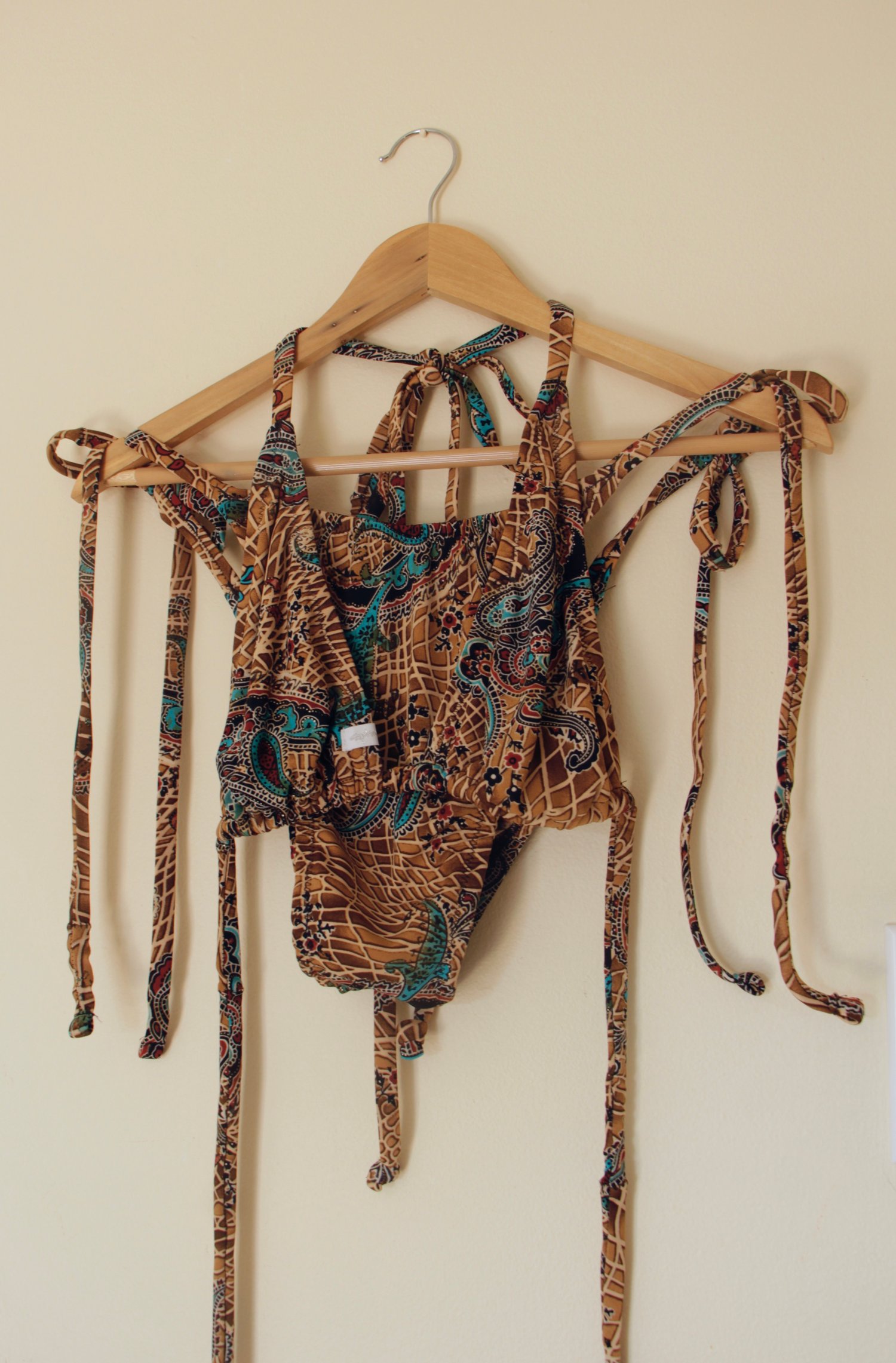 Image of Turquoise Bikini Set - L