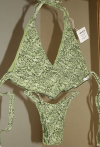 Image 4 of Emerald Bikini Set - XL Top/ M Bottom 