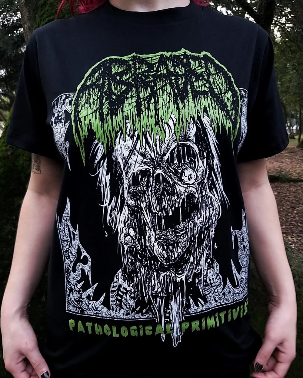 Abraded "Pathological Primitivism" T Shirt