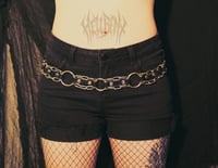 Image 4 of Hellbent Midnight Vice Chain and Leather Belt