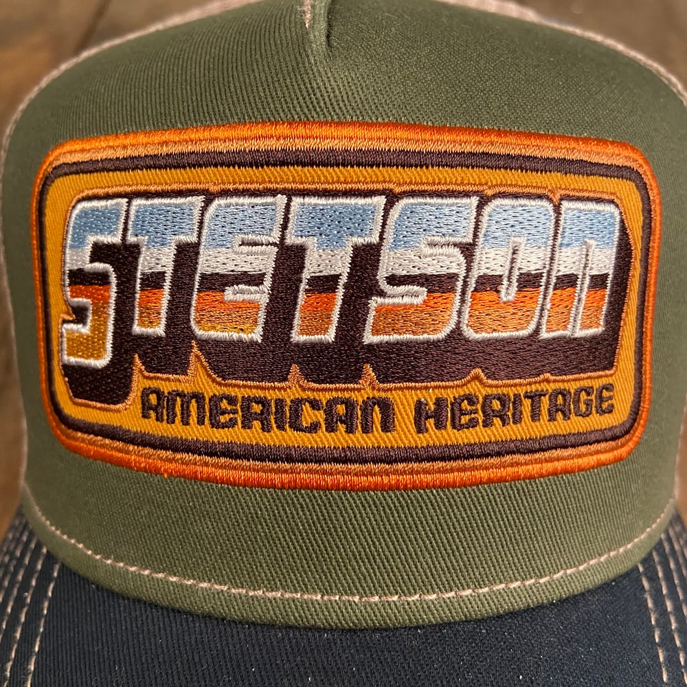 Image of STETSON MESH CAP "CHROME"