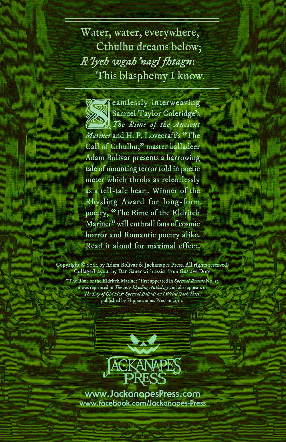 The Rime of the Eldritch Mariner - Chapbook