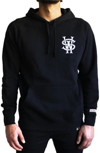 Image 1 of Stay Winning Fortune Frogs Black Hoodie