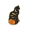 Black Cat Enamel Pin