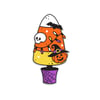 Candy Corn Tree Enamel Pin