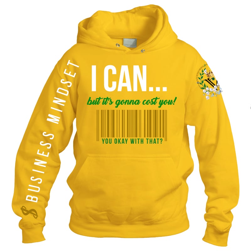 IvytheBrand Business Mindset Barcode Hoodies