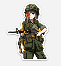 Image 2 of M16A1 VN Die Cut Sticker