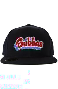 Image 1 of Stay Winning Bubbas Black Snap Back Hat