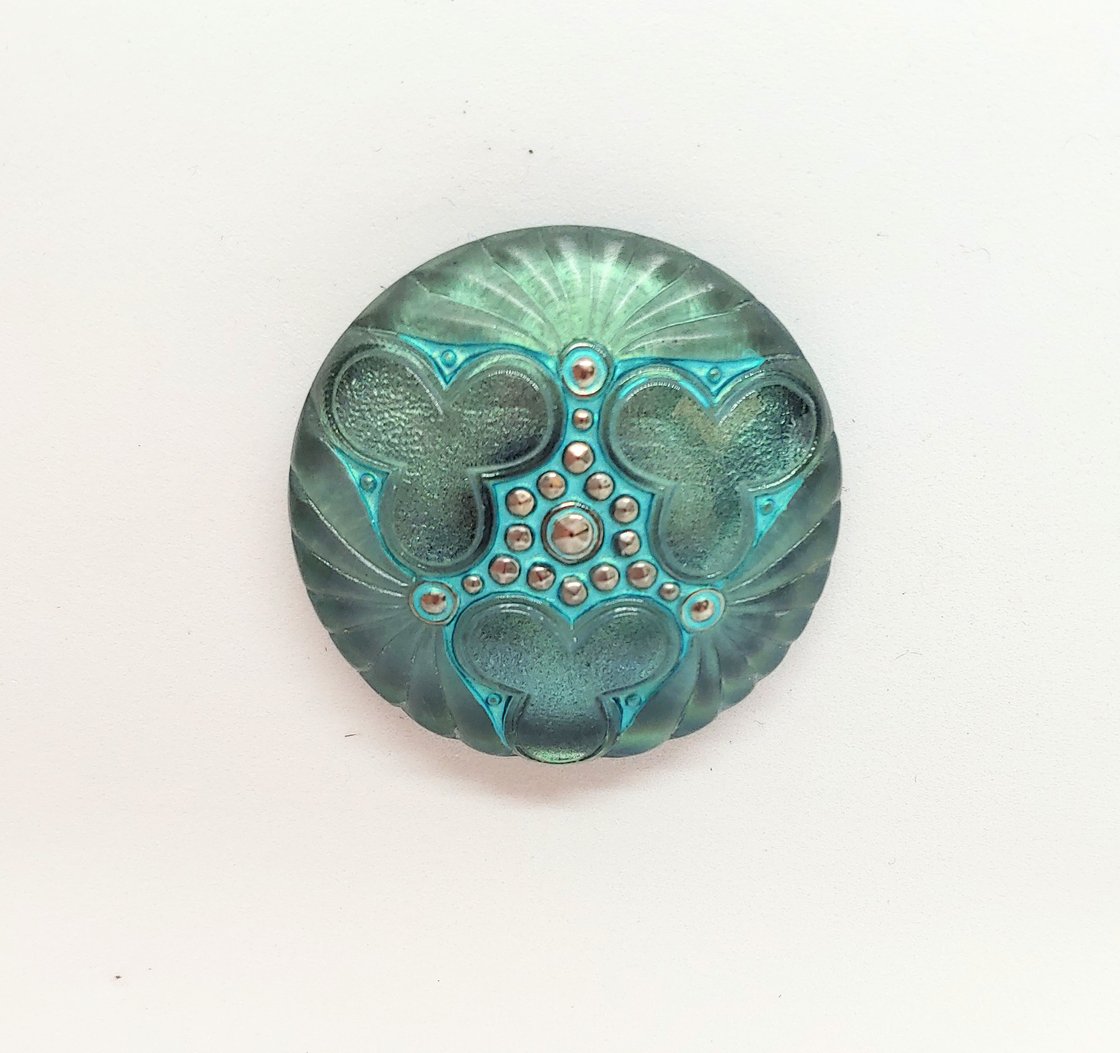 Image of Czech Glass Magnetic Pin #22-659