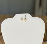 Image 2 of Bone drop earring