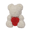 25cm Simple Heart Holding Teddy Bear