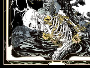 Image of Eye of Nix - "Ligeia" Long Sleeve T-Shirt (Adam Vick design)